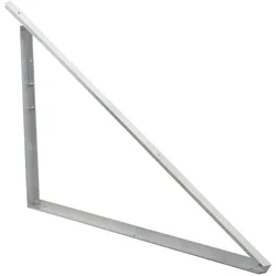 Sunex Flachdach-Aufständerung für PV-Module, vertikal, Winkel einstellbar 18° - 36°