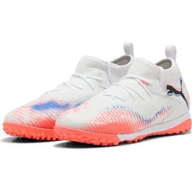 Puma Future 8 Match Mid Tf Kinder puma white/puma black/glowing red 37