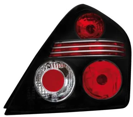 Kristall-Rückleuchten FIAT STILO 3-Türer (2002–2007) – schwarz