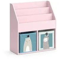 Vicco Kinderbücherregal Luigi 72 x 79 cm Kiefer rosa