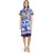 Betty Barclay Sommerkleid Blau/Weiß 38