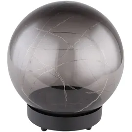 GLOBO 2er Set LED Solar Kugel Deko Lampen Außen Steh Strahler Garten Balkon Hänge Leuchte rauch