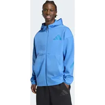 adidas Z.N.E. Kapuzenjacke Blau XXL