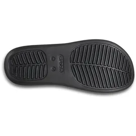 Crocs Getaway Platform Toe Loop Sandalen, Black, 42/43 EU