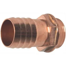 BEVO MEGA Schlauchtülle, Messing Schlauchgröße 25 mm, Außengewinde 1 ′′