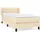 vidaXL Boxspringbett 100 x 200 cm Creme