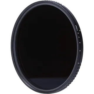 Rollei Variabler F:X Pro ND8 bis ND512 Rundfilter, aus Glas mit 3-9 Blendenstufen Verdunkelung 26458 Mehrfarbig 77 mm