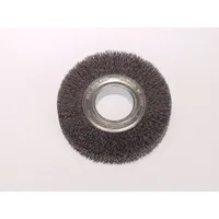 Lessmann Draht-Rundbürste Stahldraht 0,30 / 0,35 mm, Bürsten-⌀xBesatzbreite: 125X23