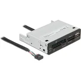 DeLock 3.5′′ USB 2.0 Card Reader 5 Slot + 1 x USB 2.0 Typ-A Buchse