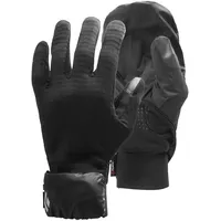 Black Diamond Fäustlinge Black Diamond Wind Hood Gridtech Gloves schwarz SeXXpozed