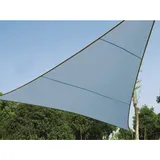 Perel Sonnensegel Lichtgrau Dreieckig 3,6 m x 3,6 x 3,6 m