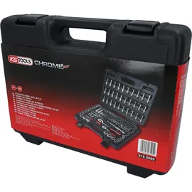 KS Tools 1/4"+3/8" CHROMEplus Steckschlüssel-Satz 99-tlg.