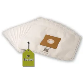 eVendix 20 Staubsaugerbeutel kompatibel mit KÄRCHER TSC 500... 555, 20 Staubbeutel + 2 Mikro-Filter, kompatibel mit Staubsaugerbeutel Swirl Y201