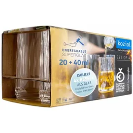 Koziol Club No. 7 Schnapsglas 0,04 l 4 St.