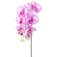 Gasper künstliche Phalaenopsis Orchidee REAL Touch pink lila H. 75cm Kunstblume