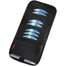 Hama 17327 Automotive Sonnenblendentasche 12 CD schwarz