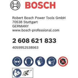 Bosch Grobreinigungsscheibe für Metall, 125 mm X-LOCK