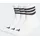 adidas 3er Pack Funktionssocken Cushioned Sportswear Mid Cut White/Black 49-51