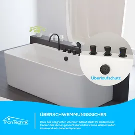 Tronitechnik Saria freistehende Badewanne 75 x 170 cm (L x B x H) 195 l