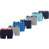 Puma Herren Boxershorts 7er Pack blue combo | XXL