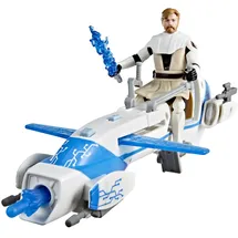 Star Wars Epic World of Action Obi-Wan Kenobi Action-Figur & BARC Speeder Bike 10 cm