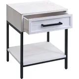 MCW Nachtschrank N91 43 x 36 x 59 cm Weiß