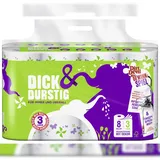 Dick&Durstig Haushaltstücher, 3 lagig, weiß, 8 Rolle