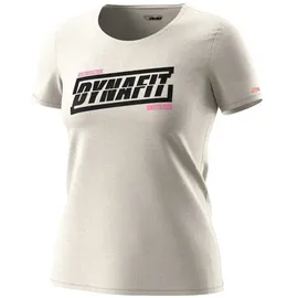 Dynafit Graphic Co Kurzarm-T-Shirt Damen Beige XL