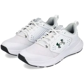 Under Armour Herren UA Charged Commit TR 4 Trainingschuhe, White/Mod Gray/Forest Green, 42.5 EU