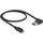 DeLock USB-A auf Micro USB 0,5 m Schwarz