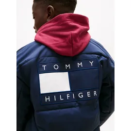 Tommy Hilfiger PADDED GRAPHIC BOMBER Blau/Schwarz 164