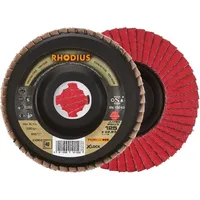 RHODIUS TOPline JUMBO SPEED P X-LOCK Fächerschleifscheibe 125 x