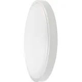 V-Tac Runde LED-Kuppelleuchte - Samsung - Sensor - 295mm - IP44 - Weiß - 18W- 1830 Lumen - 4000K