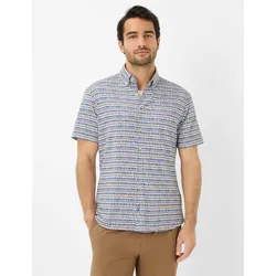 Brax Herren Hemd Style DAN baileys, Beige, Gr. S