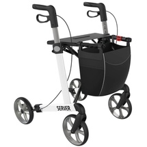 Rehasense Leichtgewicht Rollator Server L weiß