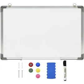 vidaXL Magnetisches Whiteboard 50 x 35 cm Weiß