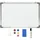 vidaXL Magnetisches Whiteboard 50 x 35 cm Weiß