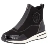 REMONTE Freizeit Stiefeletten in black/schwarz/altsilber | Gr.: 38