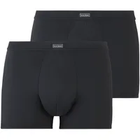 bruno banani Boxershorts, (2er Pack), mit angesetztem Bündchen Bruno Banani schwarz