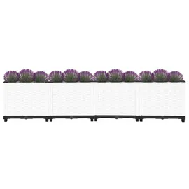 vidaXL Hochbeet 160 x 40 x 38 cm Grau