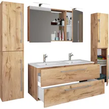 VCM Badmöbelset Budasi 5-tlg. Braun