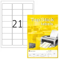 Topstick 8699 Adressetiketten, 1000 Blatt, 63,5 x 38,1 mm,
