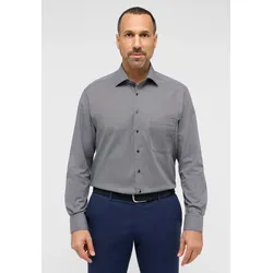 Langarmhemd ETERNA "COMFORT FIT", Herren, Gr. 41, Normalgrößen, schwarz, 100% Baumwolle, normal, Langarm Manschette, Hemden, NON IRON (bügelfrei)