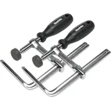 Makita Schraubzwinge Metall 185 mm Silber 2 Stück