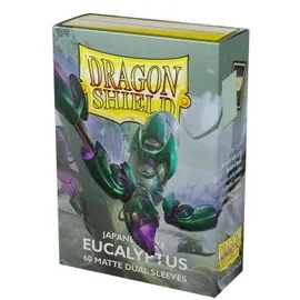 Arcane Tinmen Dragon Shield - 60 Japanese size Dual Matte Sleeves, Farbe: Lagoon