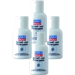 4x 25ml LIQUI MOLY 6297 Polierpaste Schleif- und Polierpaste Deckharz
