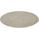 LUXOR living Teppich »Varberg«, rund, Handweb Teppich, meliert, reine Baumwolle, handgewebt, 44569917-0 beige 5 mm