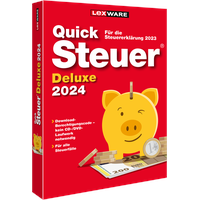 Lexware QuickSteuer Deluxe 2024 für die Steuererklärung