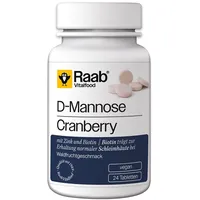 Raab Vitalfood D-Mannose-Cranberry Lutschtabletten