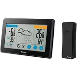 Hama Wetterstation Digital Touch schwarz (00186314)